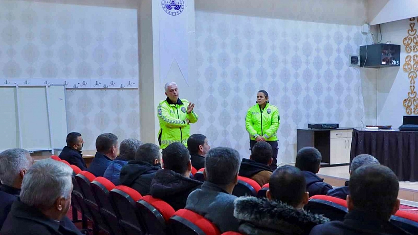 Otobüs Şoförlerine Trafik Eğitimi