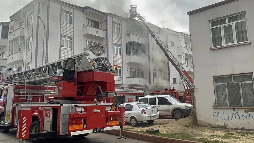 Elazığ'da Korkutan Yangın