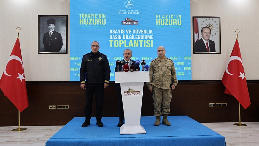 Elazığ'da Suç Oranları Düştü