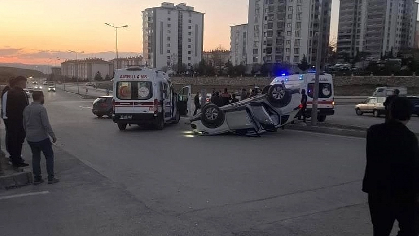 Elazığ'da Trafik Kazası!