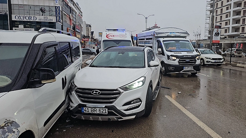 Elazığ'da Trafik Kazası!