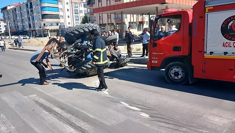Elazığ'da Traktör Kazası!
