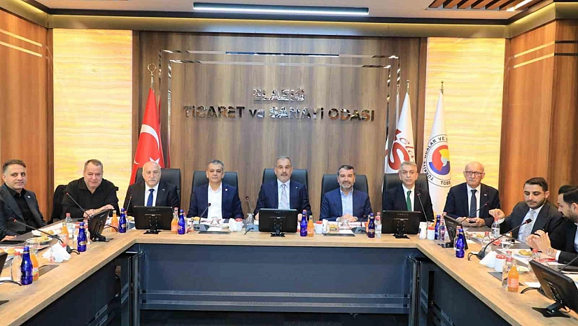 Elazığ Ticaret ve Sanayi Odası'nda bayramlaşma