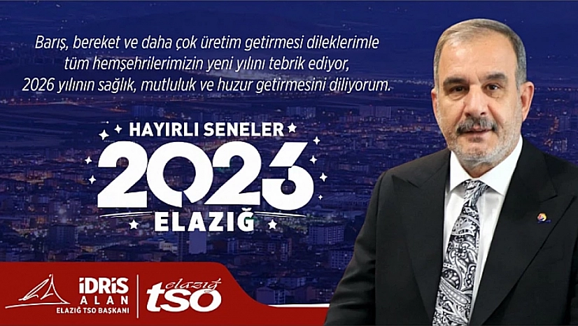 ETSO Başkanı Alan'dan Yeni Yıl Mesajı!