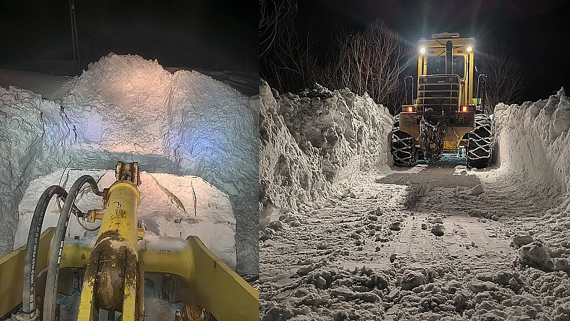 Kar Kalınlığı 1 Metreyi Geçti