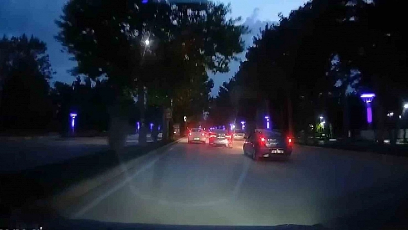 Makas Attı, Kameraya Yakalandı