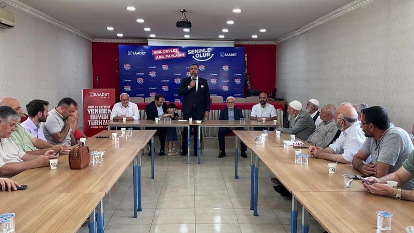 Saadet Partisi'nde Bayramlaşma Töreni