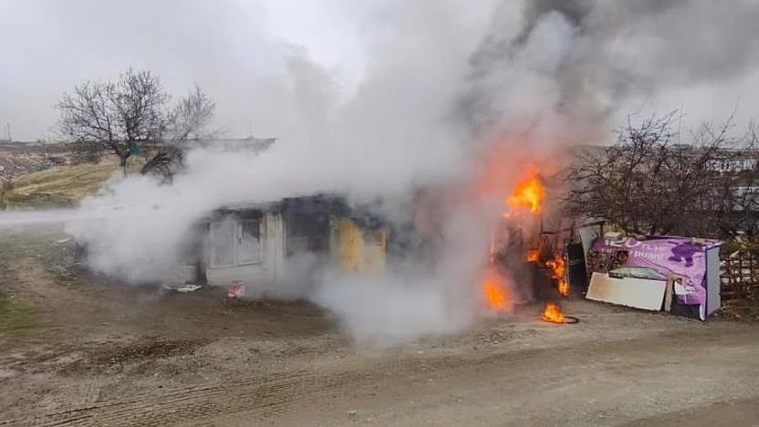 Elazığ'da Yangın!