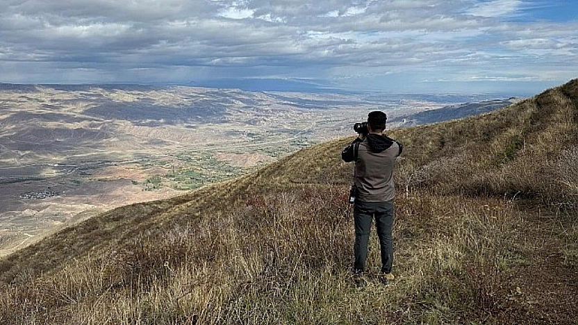 Erzurum'un  İspir ilçesinde kaçak avcılara suçüstü