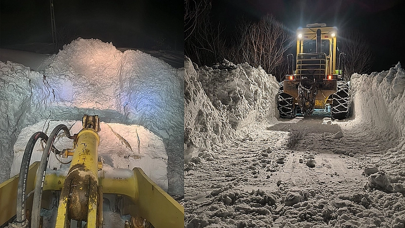 Kar Kalınlığı 1 Metreyi Geçti