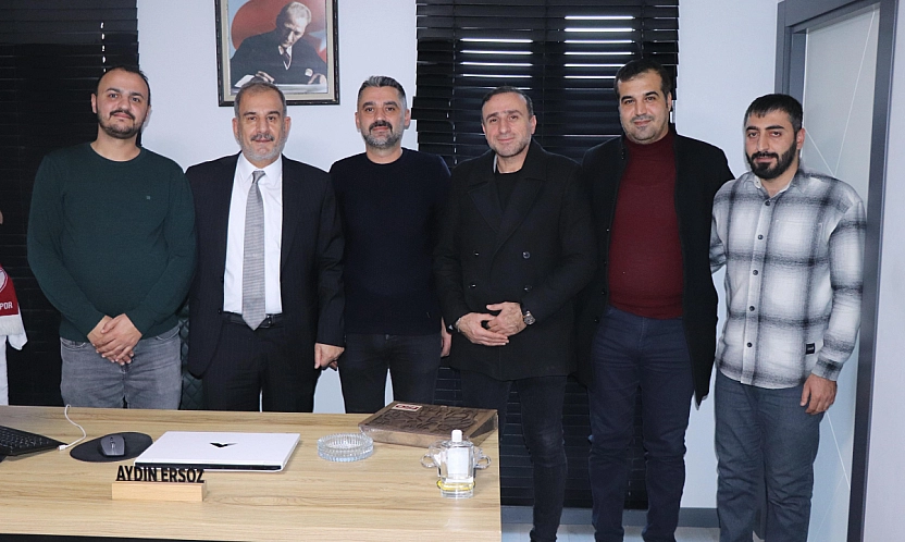 Başkan Alan'dan Ersöz'e Ziyaret
