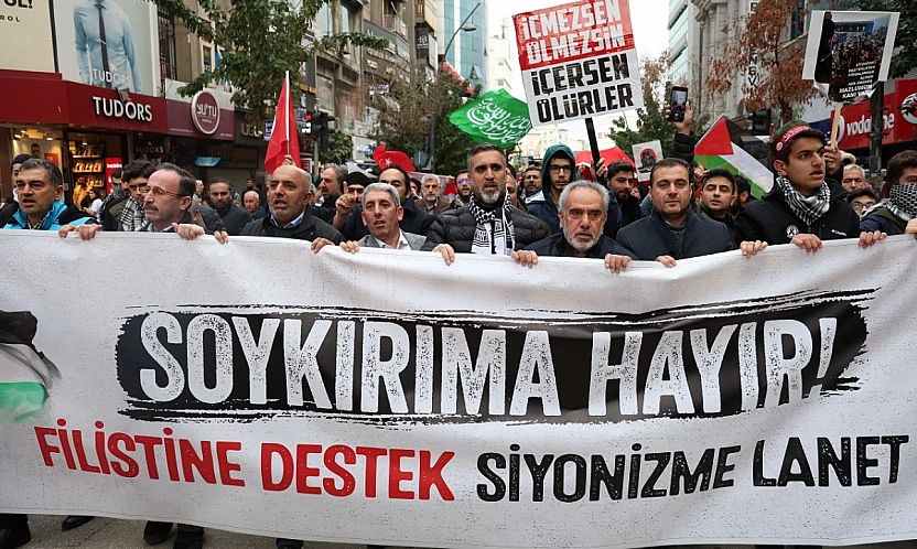 Elazığ'da Gazze İçin Yürüyüşe Davet