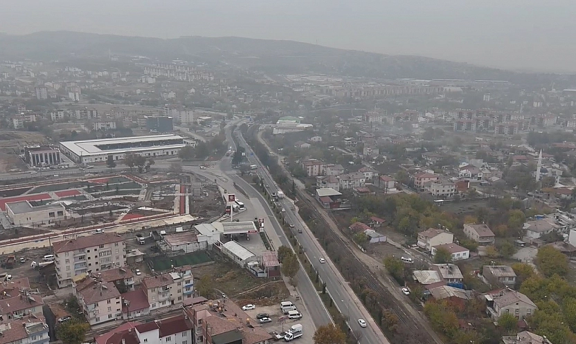 Elazığ'da Sis Etkisini Gösteriyor