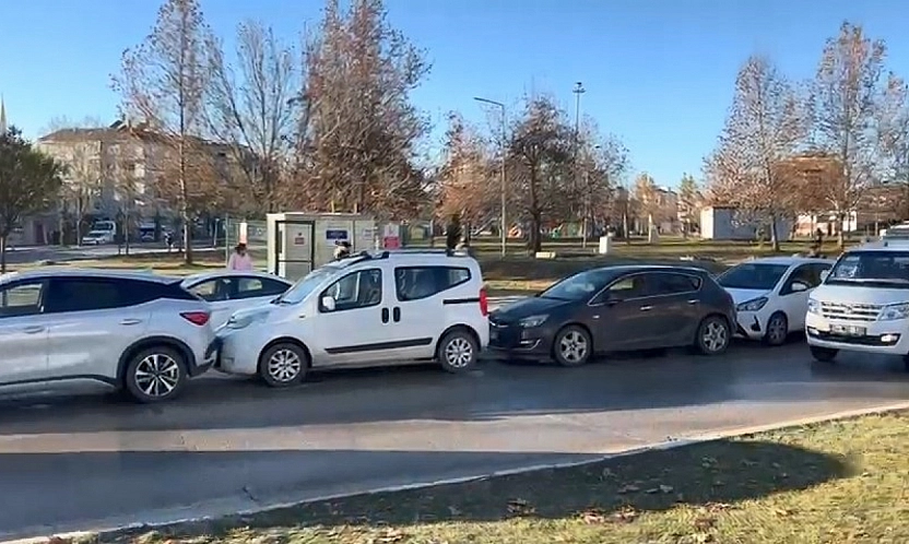 Elazığ'da Zincirleme Kaza!