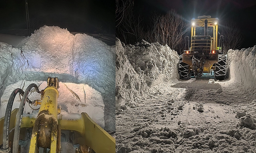 Kar Kalınlığı 1 Metreyi Geçti