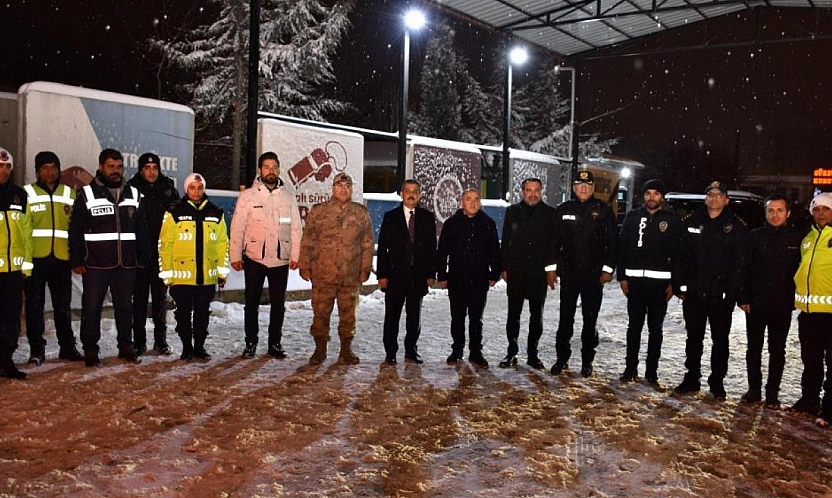 Protokol'den Güvenlik Güçlerine Ziyaret