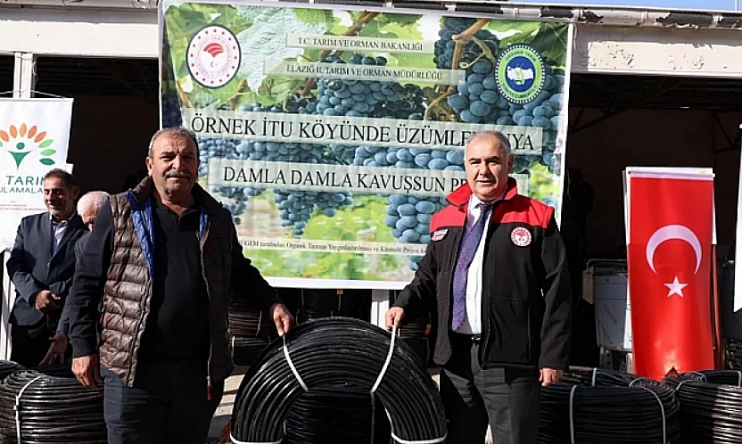 'Üzümler Suya Damla Damla Kavuşsun'