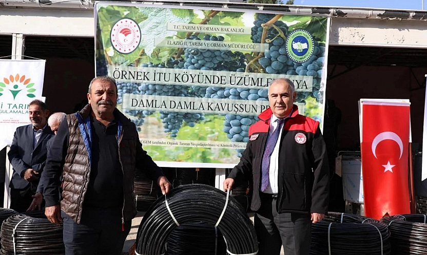 'Üzümler Suya Damla Damla Kavuşsun'