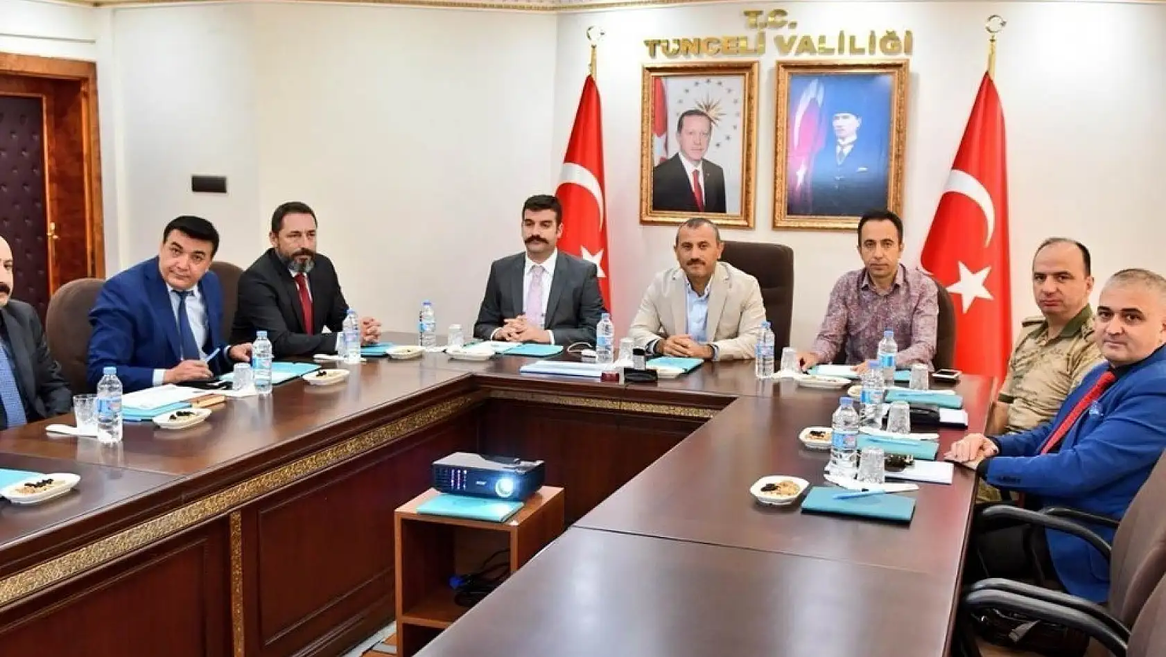 Tunceli'de Spor Güvenliği ve Üniversite Güvenlik Toplantıları 