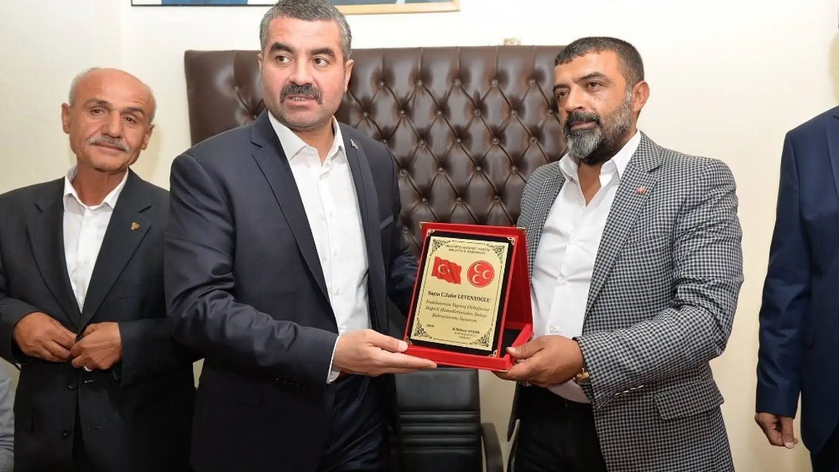 MHP İl Başkanı Avşar'dan Akçadağ'a ziyaret 