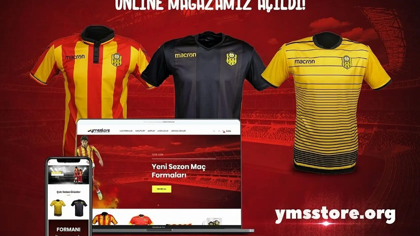 E.Y. Malatyaspor, lisanslı ürünleri internet sitesinden satışa sunuldu 