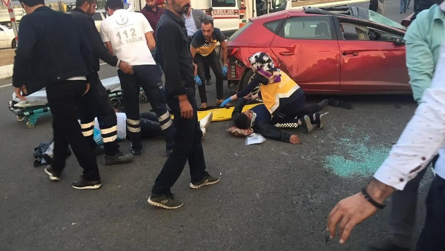 Bingöl'de trafik kazası: 5 Yaralı 
