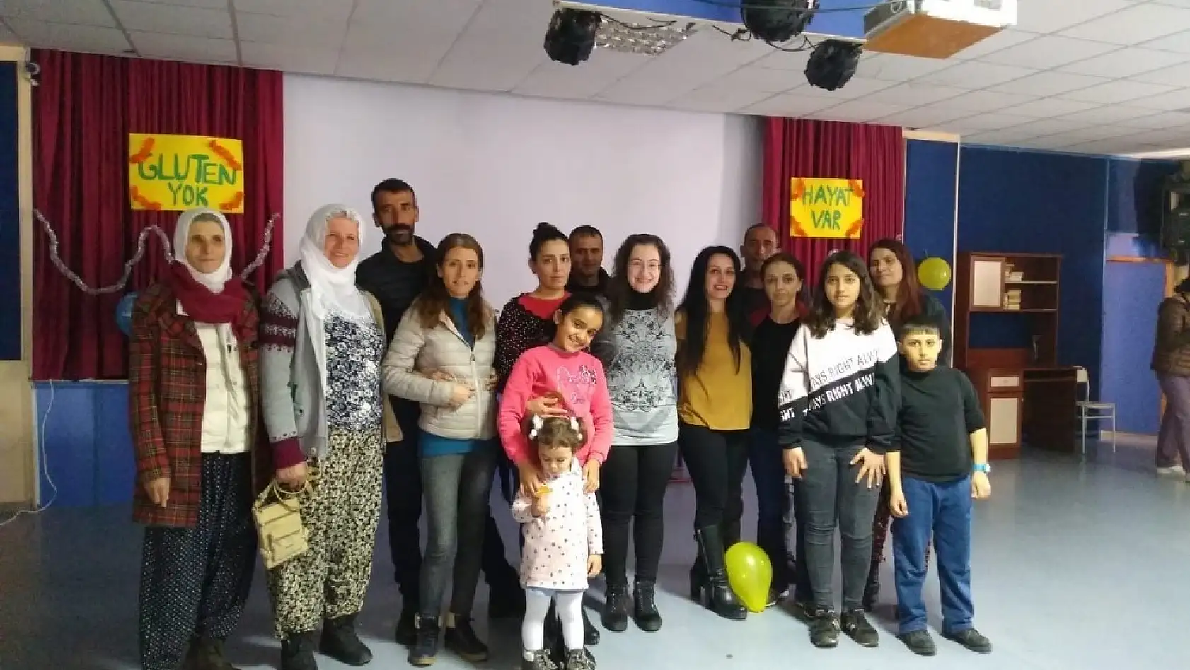 Tunceli'de çölyak hastaları için  etkinlik 