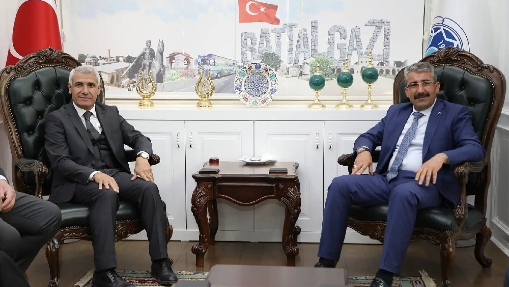 Darende Belediye Başkanı Özkan'dan, Güder'e ziyaret 
