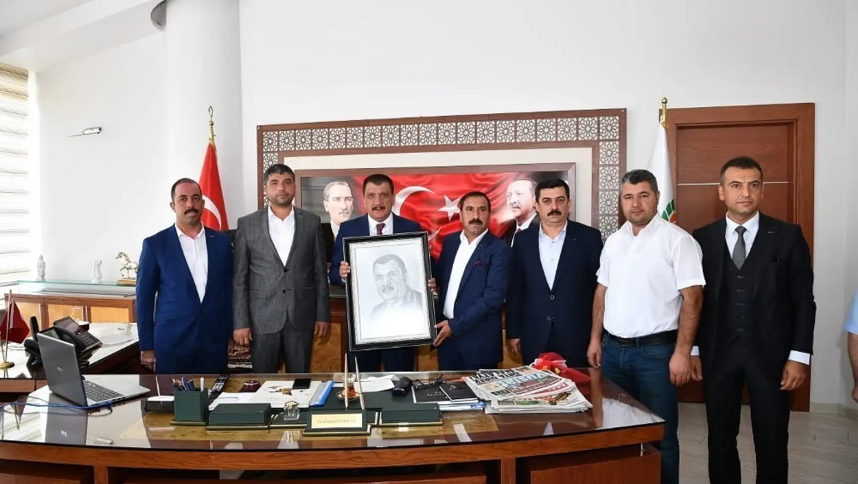 ASRİAD'tan Başkan Gürkan'a ziyaret 