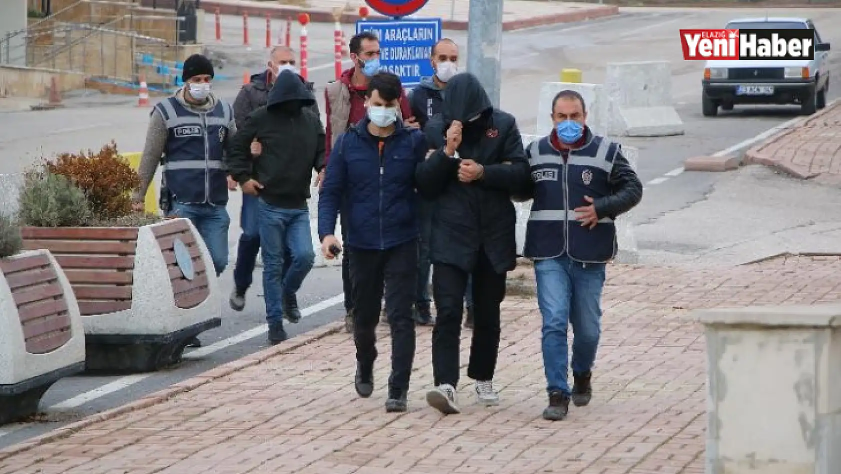 Elazığ'da ev ve otomobilden hırsızlık yapan 2 kişi tutuklandı