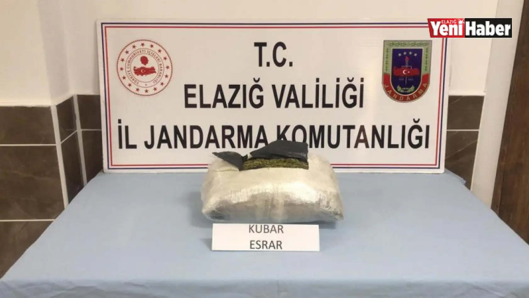 Elazığ'da Uyuşturucu Operasyonu!