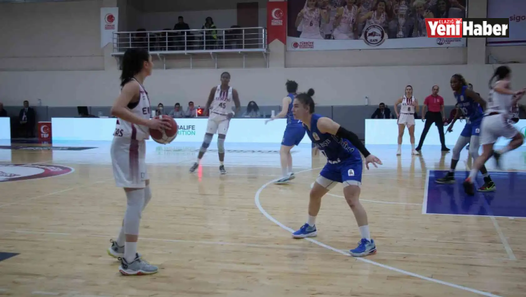 Kadınlar Basketbol Süper Ligi: Elazığ İl Özel İdare: 84 - Bursa Büyükşehir Belediyespor: 74