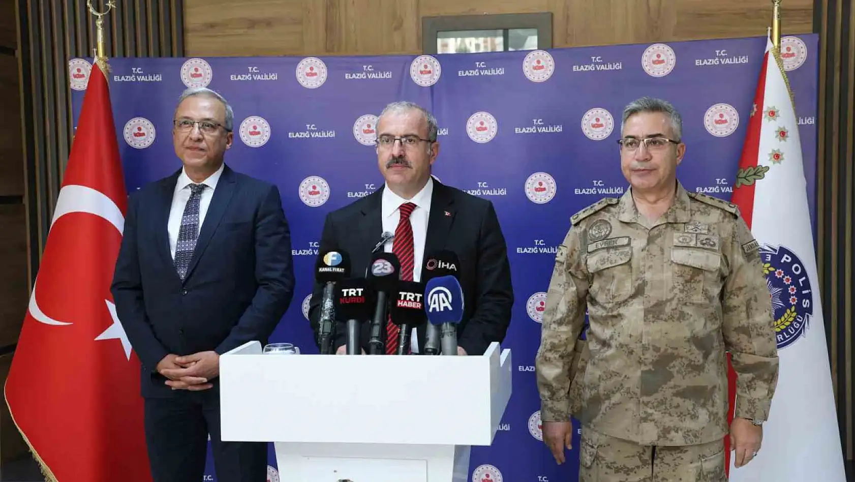 Elazığ'da Asayiş ve Güvenlik Toplantısı
