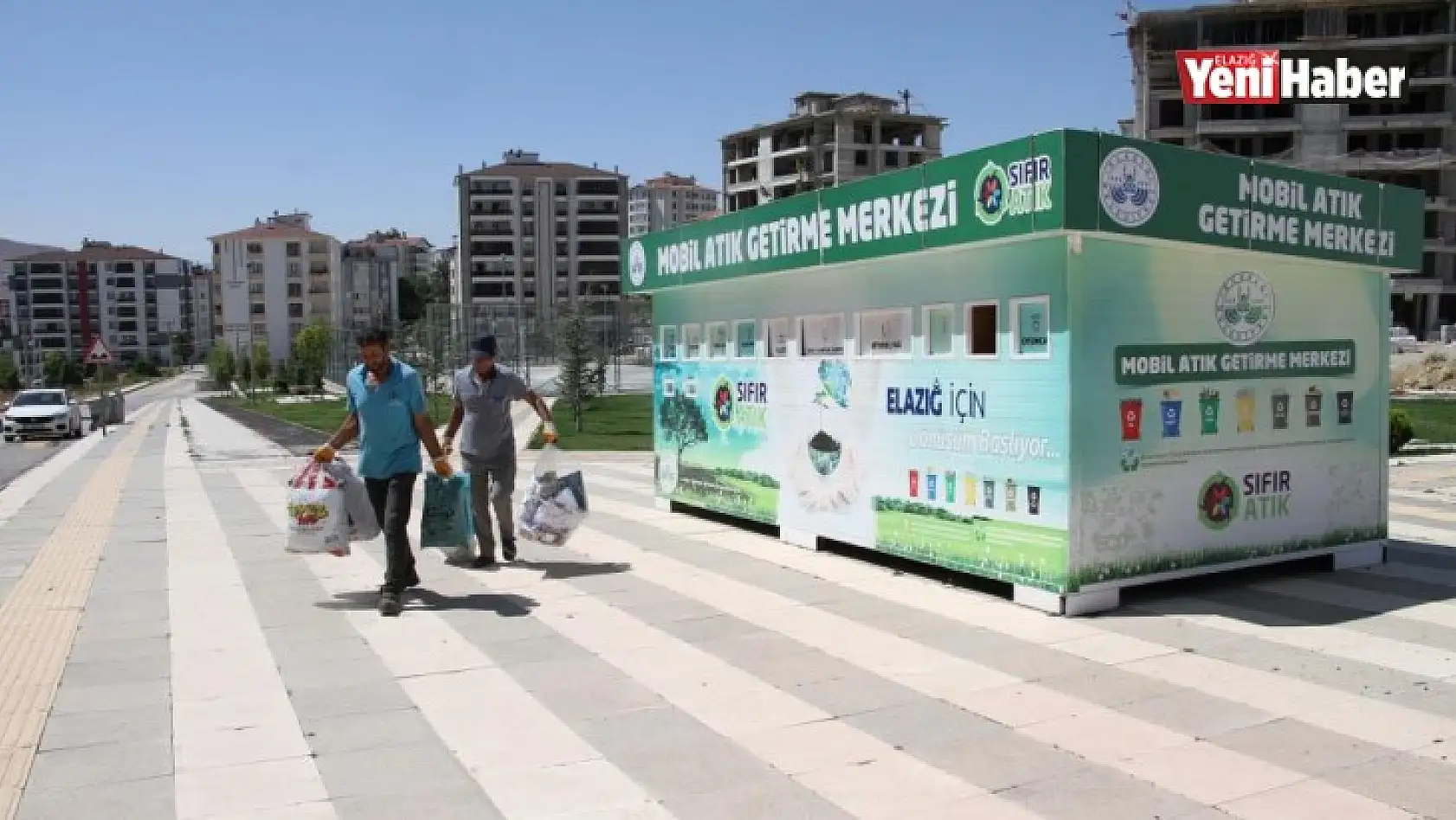 Elazığ'da 'Mobil Atık Getirme Merkezleri' Oluşturuldu