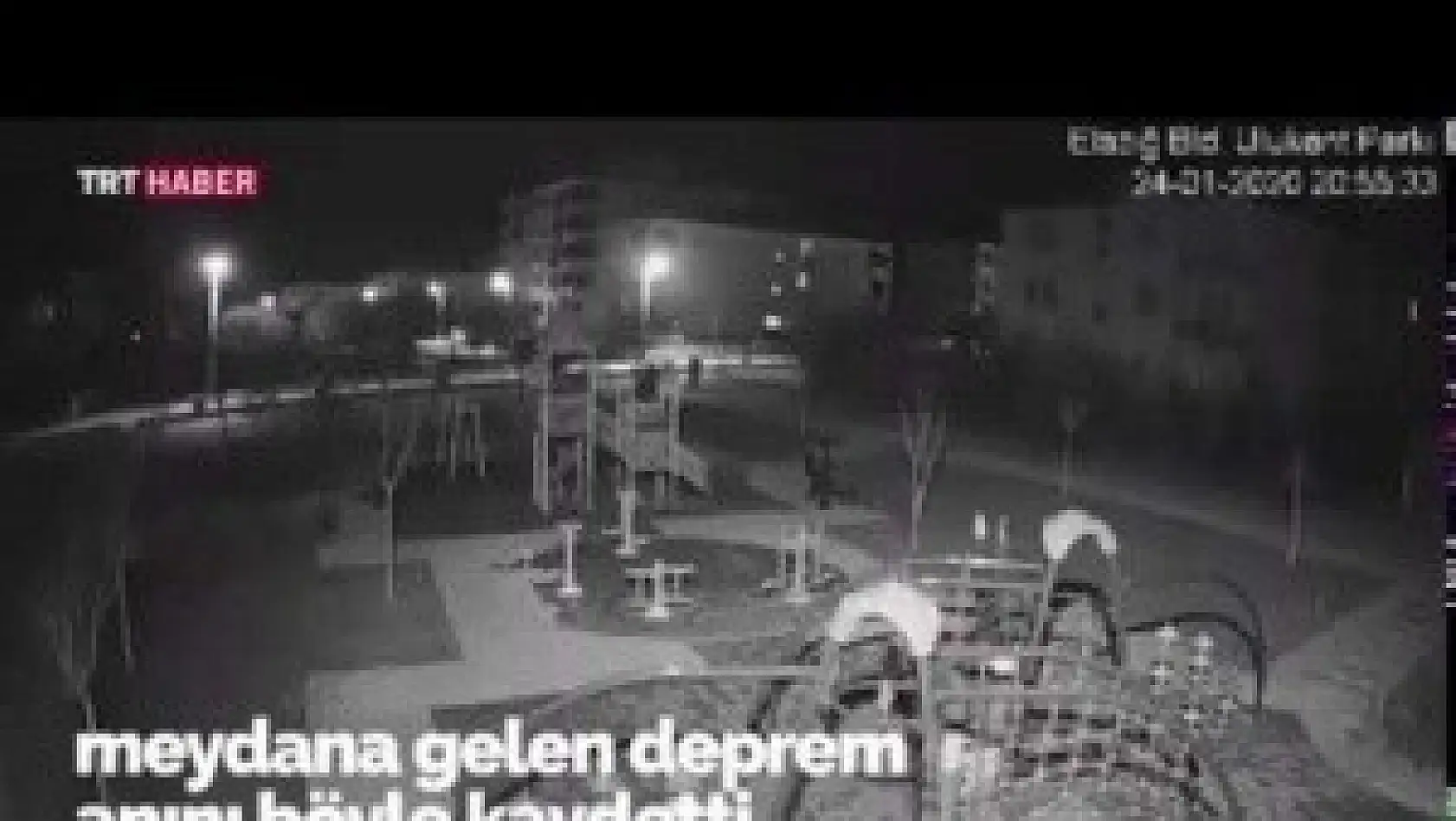 Elazığ Depremi Kameralara Böyle Yansıdı