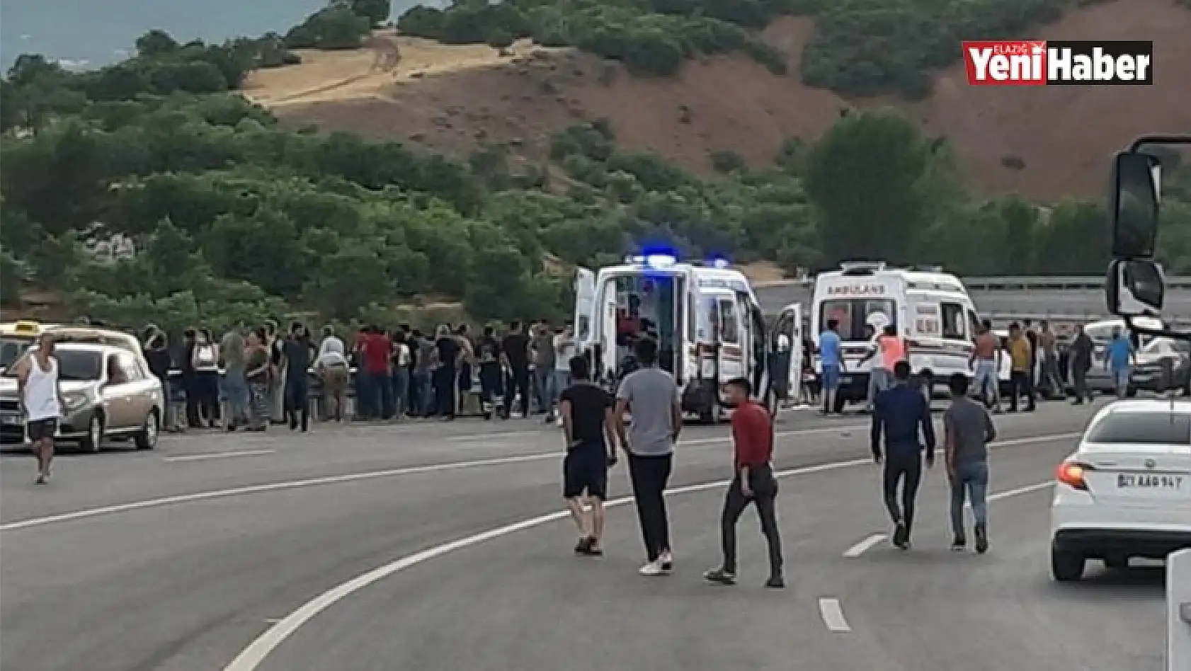 Tunceli'de ki Kaza Anı Güvenlik Kamerasına Yansıdı