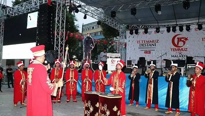 Malatya'da 15 Temmuz Demokrasi ve Milli Birlik Günü 