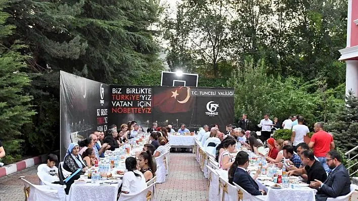 Tunceli'de şehit aileleri ve gazilere özel program 