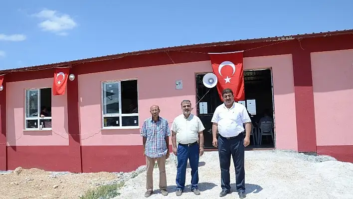 Mahalle konağı törenle açıldı 