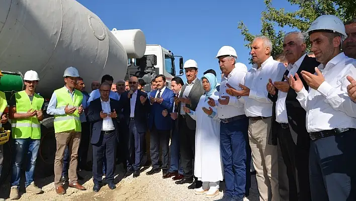 Darende'de Sağlık Merkezinin temeli törenle atıldı 