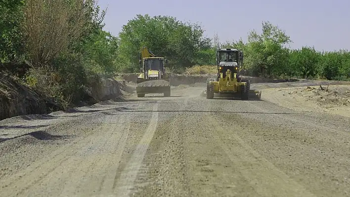 Battalgazi Belediyesi'nde yol açma çalışmaları 