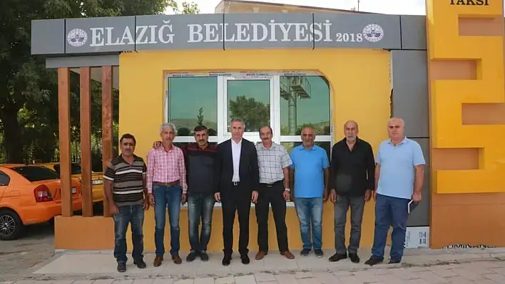 Elazığ'a modern taksi durakları 