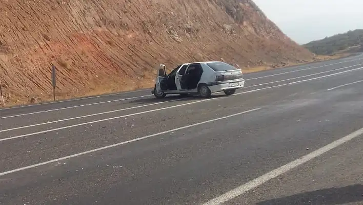 Bingöl'de trafik kazası: 2 yaralı 