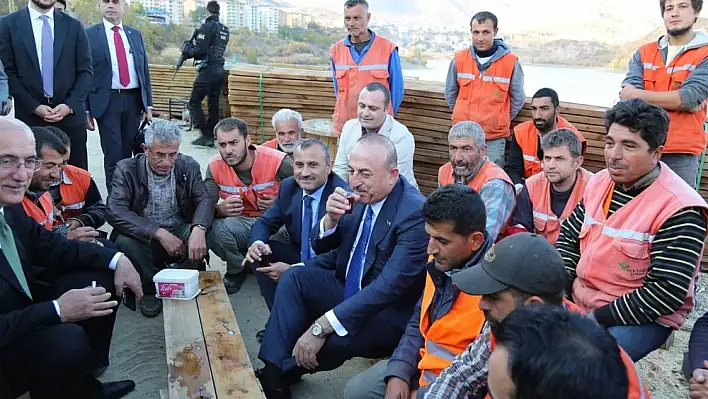 Bakan Çavuşoğlu: 'Bu kadar güzel Tunceli ile karşılaşacağımı beklemiyordum' 