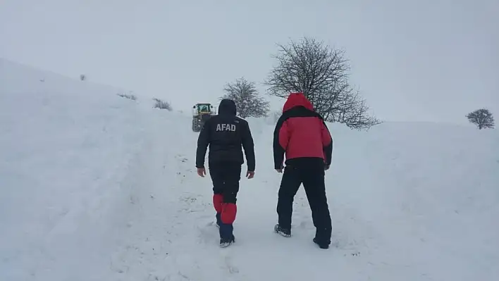 2 Kardeş Tipiye Yakalandı AFAD Devreye Girdi