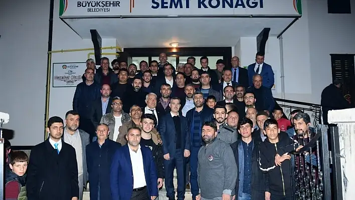 Çınar'dan gönül belediyeciliği vurgusu 