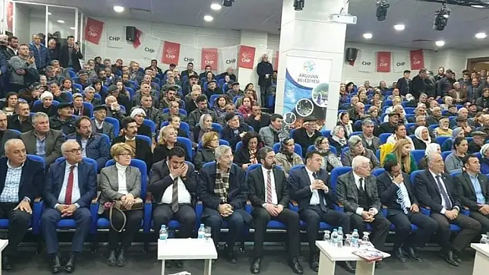 CHP'li Gökçe Arguvan'daydı 