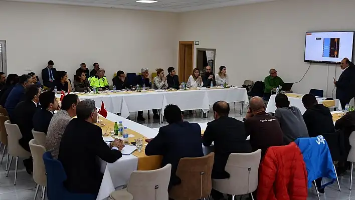 Tunceli'de Dünya Rafting Şampiyonası hazırlık toplantısı 