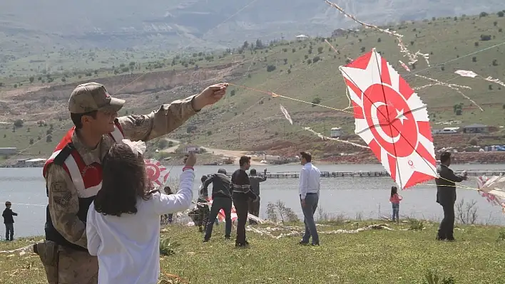 Ay Yıldızlı Uçurtmalar,  Renkli Görüntüler Oluşturdu