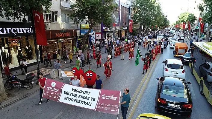 Malatya'da Kiraz Festivali coşkusu başladı 